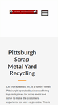 Mobile Screenshot of leoironandmetals.com